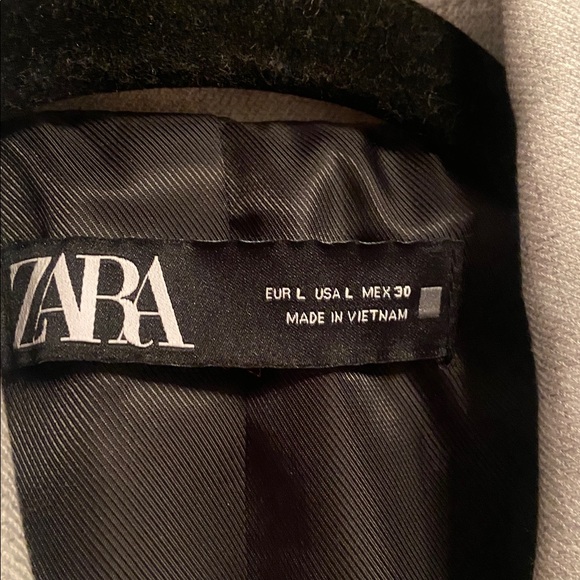 ZARA Grey blazer Large - Picture 4 of 9